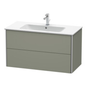 Duravit Meuble sous-lavabo XSquare 101x47,8 cm, st-g m, 2 tiroirs, suspendu-5