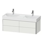 Duravit Meuble sous lavabo XSquare 118,4x46x39,7 cm, 4 tiroirs, blanc mat-2