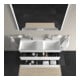Duravit Meuble sous lavabo XSquare 118,4x46x39,7 cm, 4 tiroirs, suspendu, blanc mat