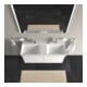 Duravit Meuble sous lavabo XSquare 118,4x46x39,7 cm, 4 tiroirs, suspendu, blanc mat