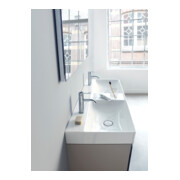 Duravit Meuble sous lavabo XSquare 118,4x46x39,7 cm, 4 tiroirs, suspendu, blanc mat-4