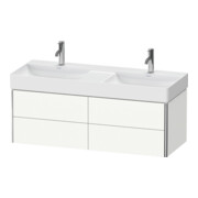 Duravit Meuble sous-lavabo XSquare 118,4x46x39,7 cm, 4 tiroirs, suspendu, blanc mat-2