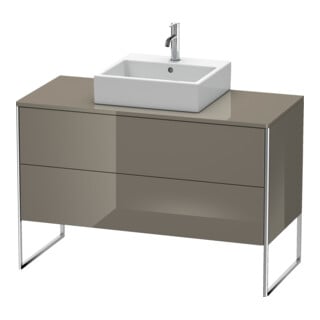 Duravit Meuble sous lavabo XSquare 120x54,8 cm, 2 tiroirs, debout