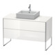 Duravit Meuble sous lavabo XSquare 120x54,8 cm, 2 tiroirs, debout