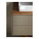 Duravit Meuble sous lavabo XSquare 120x54,8 cm, blanc mat, 2 tiroirs, suspendu