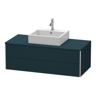 Duravit Meuble sous-lavabo XSquare 120x54,8 cm, blanc mat, 2 tiroirs, suspendu