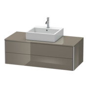 Duravit Meuble sous-lavabo XSquare 120x54,8 cm, pour G g, 2 tiroirs, suspendu mural