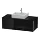Duravit Meuble sous lavabo XSquare 120x54,8 cm, s g, f Kons., 2 tiroirs, suspendu-1