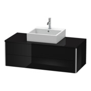Duravit Meuble sous lavabo XSquare 120x54,8 cm, s g, f Kons., 2 tiroirs, suspendu