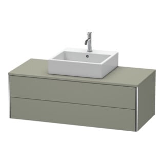 Duravit Meuble sous-lavabo XSquare 120x54,8 cm, st-g m, f Kons., 2 tiroirs, suspendu