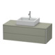 Duravit Meuble sous-lavabo XSquare 120x54,8 cm, st-g m, f Kons., 2 tiroirs, suspendu-1