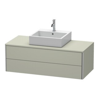 Duravit Meuble sous lavabo XSquare 120x54,8 cm, T m, f Kons., 2 tiroirs, suspendu