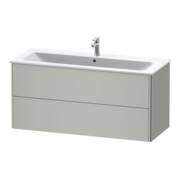 Duravit Meuble sous lavabo XSquare 121x47,8 cm, béton gris, 2 tiroirs, suspendu-4