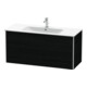 Duravit Meuble sous-lavabo XSquare 121x47,8 cm, blanc œuf, 2 tiroirs, suspendu-1