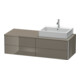 Duravit Meuble sous-lavabo XSquare 140x54,8x40 cm, 4 tiroirs, blanc brillant-1