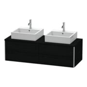 Duravit Meuble sous lavabo XSquare 140x54,8x40 cm, 4 tiroirs, blanc œuf, suspendu-1