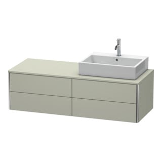 Duravit Meuble sous-lavabo XSquare 140x54,8x40 cm, 4 tiroirs, wd, B r, Tau s-mat