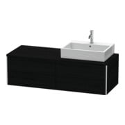 Duravit Meuble sous lavabo XSquare 140x54,8x40 cm, 4 tiroirs, wd, Beck. dr, Ei sw