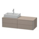 Duravit Meuble sous lavabo XSquare 140x54,8x40 cm, 4 tiroirs, wd, gauche, bas. m-1