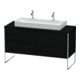 Duravit Meuble sous-lavabo XSquare 140x54,8x77,8cm, 4 tiroirs, debout, blanc œuf-1