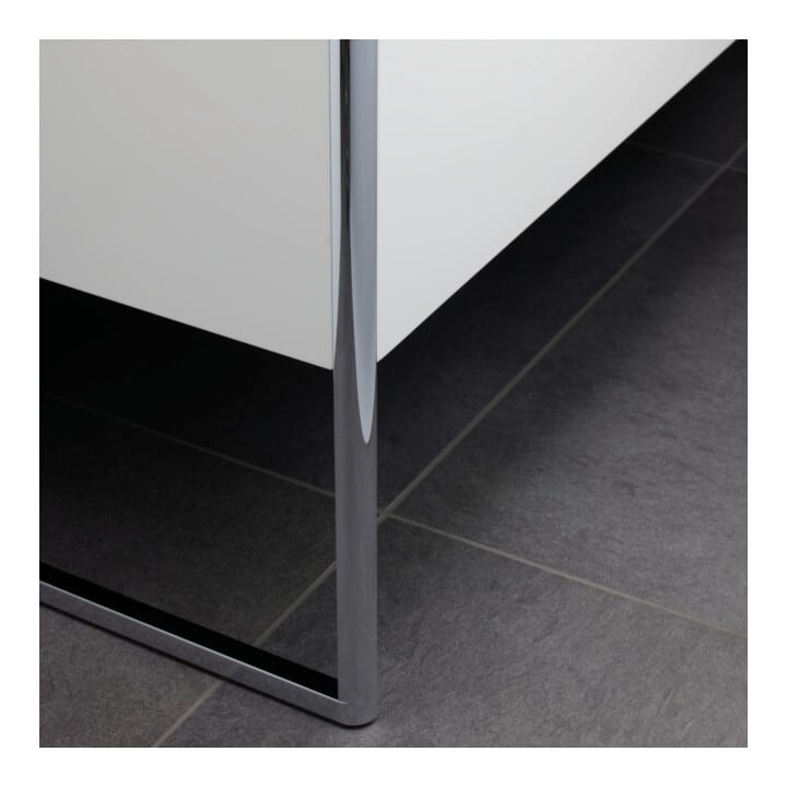 Duravit Meuble sous lavabo XSquare 140x77,8x53,8 cm, 4 tiroirs, blanc mat