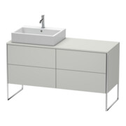 Duravit Meuble sous-lavabo XSquare 140x77,8x53,8 cm, 4 tiroirs, st, B l, bg m