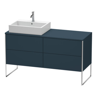 Duravit Meuble sous-lavabo XSquare 140x77,8x53,8 cm, 4 tiroirs, st, B l, bl m