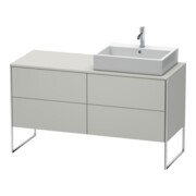 Duravit Meuble sous lavabo XSquare 140x77,8x53,8 cm, 4 tiroirs, st, B r, bg m-1