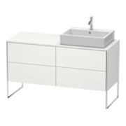 Duravit Meuble sous lavabo XSquare 140x77,8x53,8 cm, 4 tiroirs, st, B r, No w m