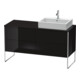 Duravit Meuble sous lavabo XSquare 140x77,8x53,8cm, 4 tiroirs, droite, blanc brillant-1