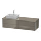 Duravit Meuble sous-lavabo XSquare 160x54,8x40 cm, 4 tiroirs, blanc brillant-1