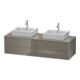 Duravit Meuble sous lavabo XSquare 160x54,8x40 cm, 4 tiroirs, blanc brillant-1