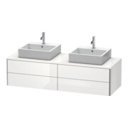 Duravit Meuble sous-lavabo XSquare 160x54,8x40 cm, 4 tiroirs, blanc mat-2