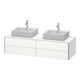 Duravit Meuble sous-lavabo XSquare 160x54,8x40 cm, 4 tiroirs, blanc mat-1
