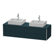 Duravit Meuble sous-lavabo XSquare 160x54,8x40 cm, 4 tiroirs, blanc satin mat
