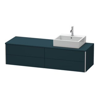 Duravit Meuble sous-lavabo XSquare 160x54,8x40 cm, 4 tiroirs, wd, B r, bl s-mat