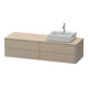 Duravit Meuble sous-lavabo XSquare 160x54,8x40 cm, 4 tiroirs, wd, Beck. dr, lei-1