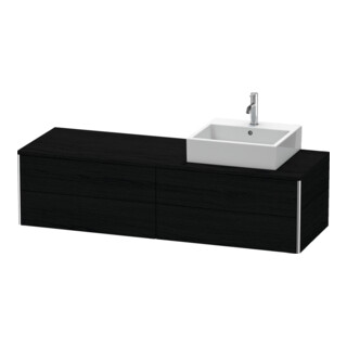 Duravit Meuble sous lavabo XSquare 160x54,8x40 cm, 4 tiroirs, wd, Beck. re, blanc œuf