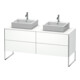 Duravit Meuble sous-lavabo XSquare 160x54,8x77,8 cm, 4 tiroirs, debout, blanc mat-1