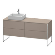 Duravit Meuble sous-lavabo XSquare 160x54,8x77,8 cm, 4 tiroirs, st, B gauche, bas. m