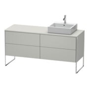 Duravit Meuble sous-lavabo XSquare 160x54,8x77,8 cm, 4 tiroirs, st, B r, bg m