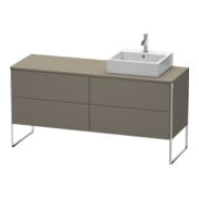 Duravit Meuble sous lavabo XSquare 160x54,8x77,8 cm, 4 tiroirs, st, B r, f G m-1
