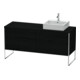 Duravit Meuble sous lavabo XSquare 160x54,8x77,8 cm, 4 tiroirs, st, B re, blanc œuf-1