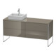 Duravit Meuble sous lavabo XSquare 160x54,8x77,8cm, 4 tiroirs, blanc brillant-1