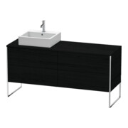 Duravit Meuble sous-lavabo XSquare 160x54,8x77,8cm, 4 tiroirs, st, B g, Ei sw