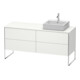Duravit Meuble sous-lavabo XSquare 160x54,8x77,8cm, 4 tiroirs, st, B r, No w m-1
