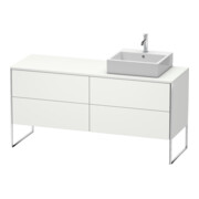 Duravit Meuble sous-lavabo XSquare 160x54,8x77,8cm, 4 tiroirs, st, B r, No w m