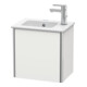 Duravit Meuble sous-lavabo XSquare 41x28,9x40 cm, bois, T. droite, Nord ouest mat