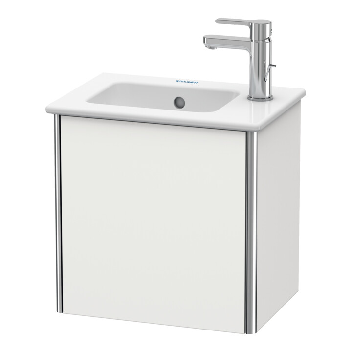 Duravit Meuble sous-lavabo XSquare 41x28,9x40 cm, bois, T. droite, Nord ouest mat