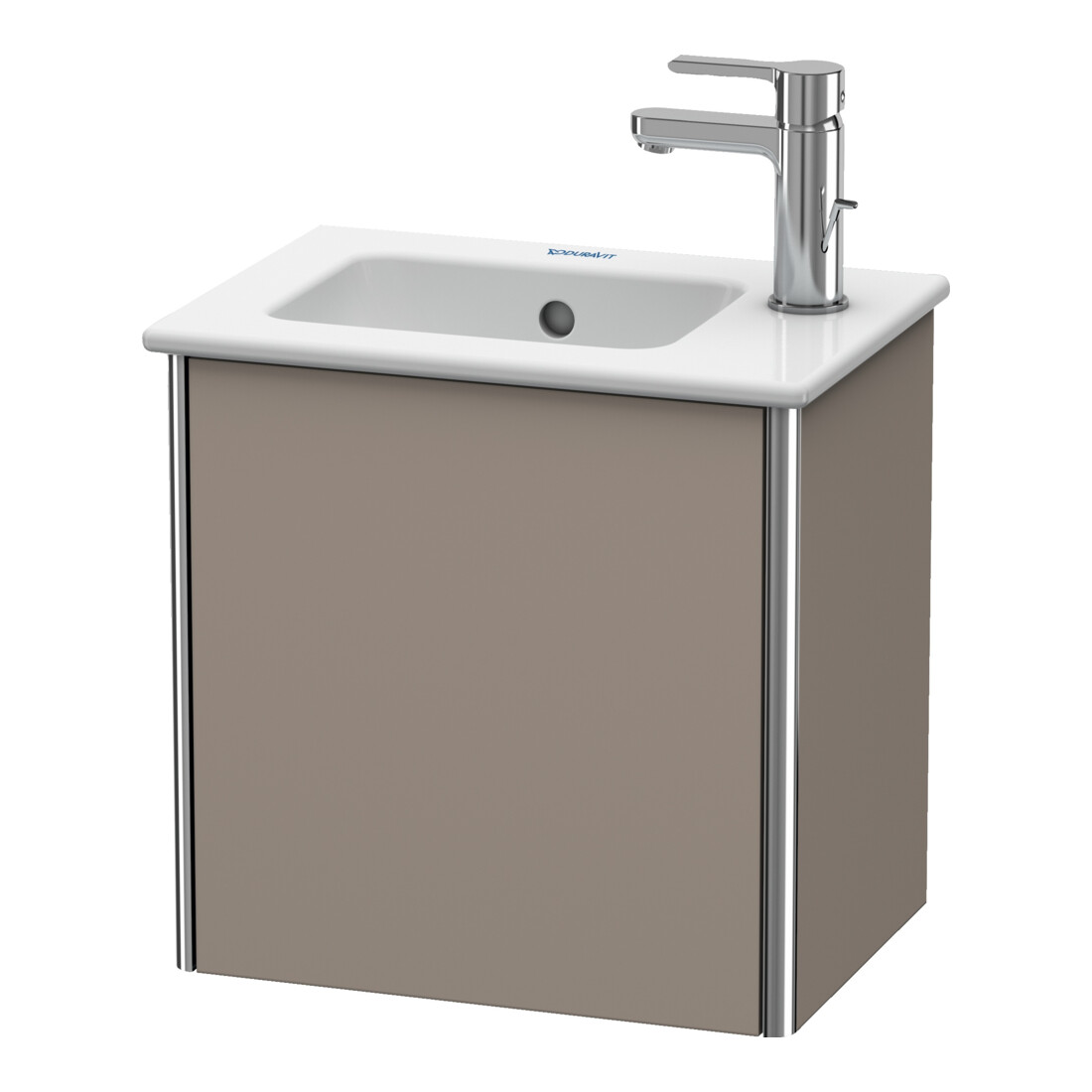 Duravit Meuble sous-lavabo XSquare 41x28,9x40 cm, suspendu, D. basalte mat